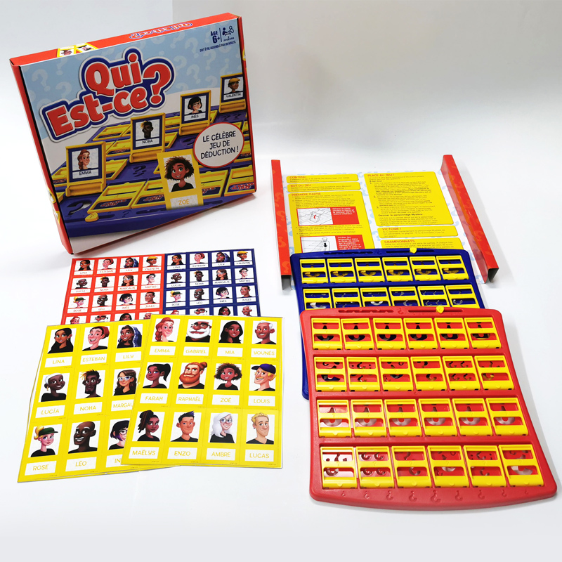 French Game Guess Who I Am Boa - Board Game Who Is It recension och pris