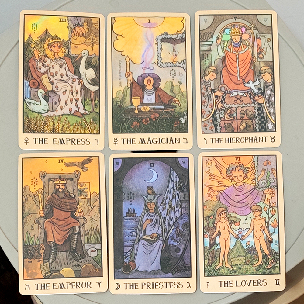 Akashic Eye Tarot Portable Edi - Board Game Oracle recension och pris