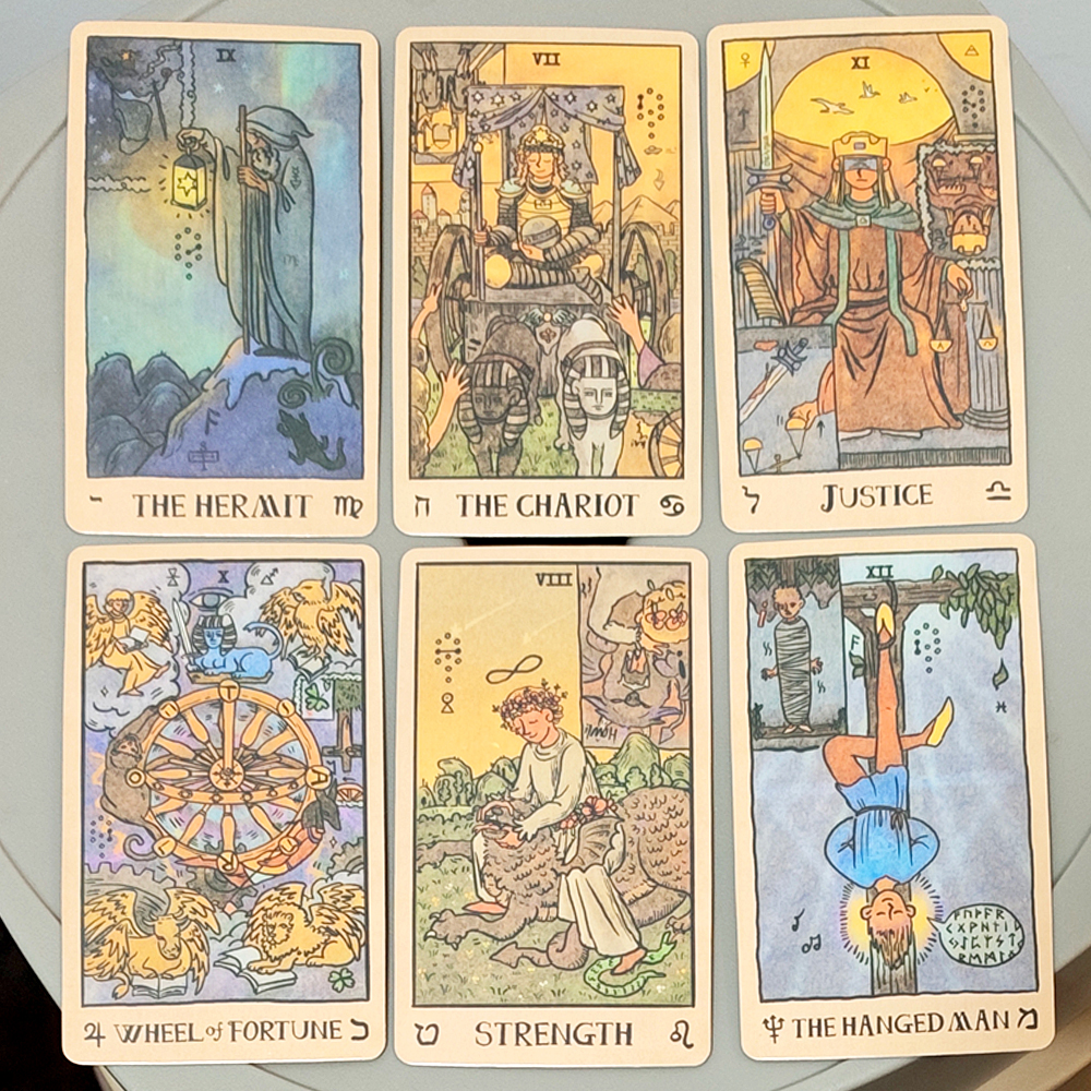 Akashic Eye Tarot Portable Edi - Board Game Oracle recension och pris