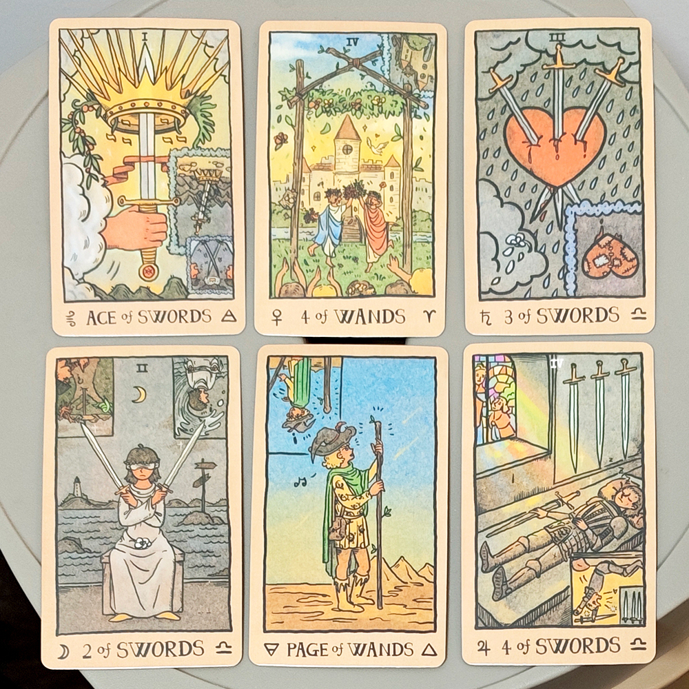 Akashic Eye Tarot Portable Edi - Board Game Oracle recension och pris