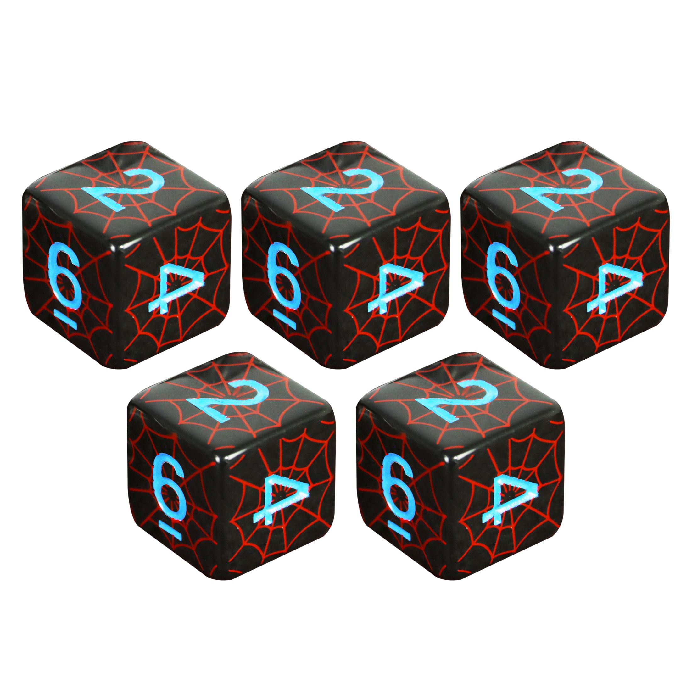 5pcs/set 6 Sided Dice D6 Digit - Board Game Web recension och pris