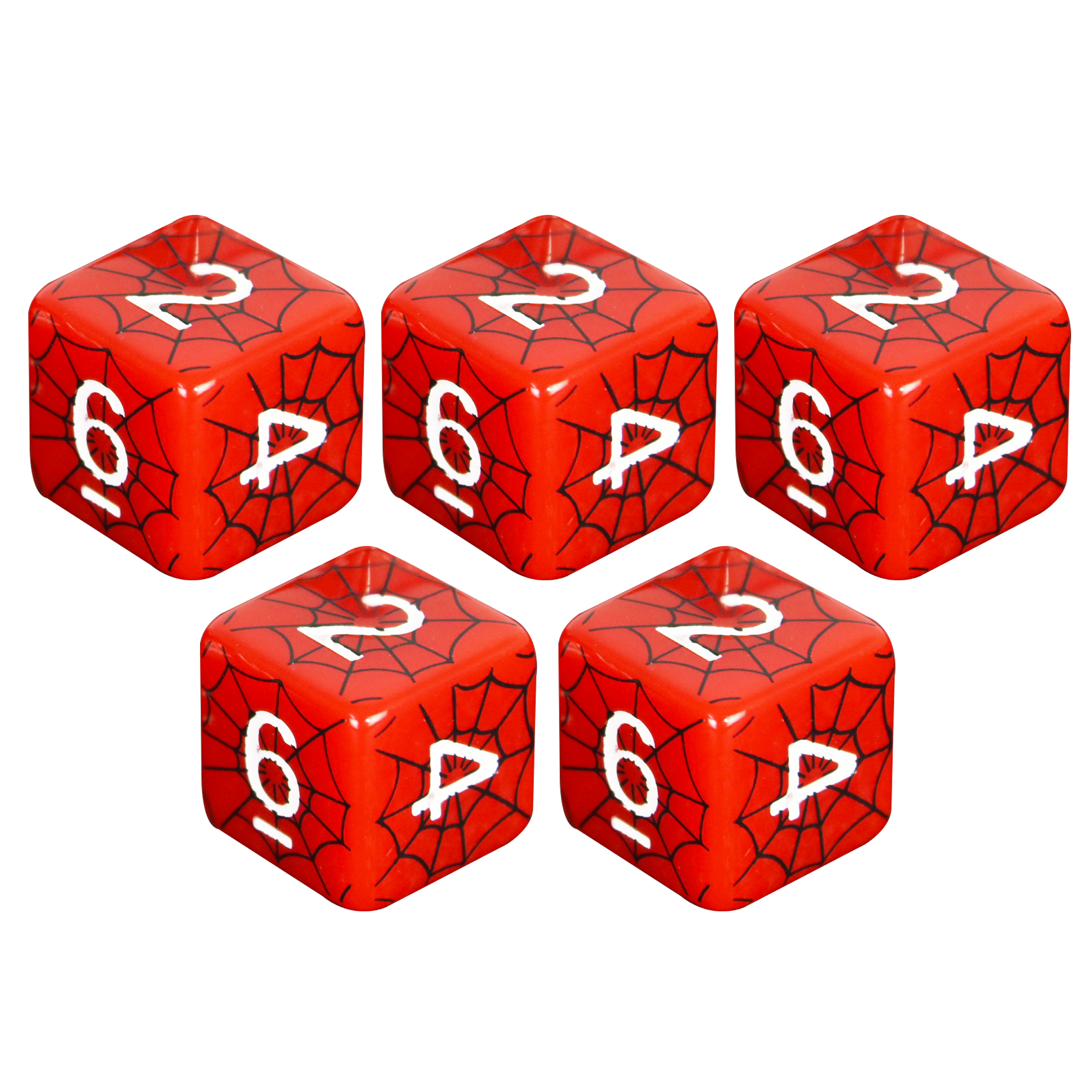 5pcs/set 6 Sided Dice D6 Digit - Board Game Web recension och pris