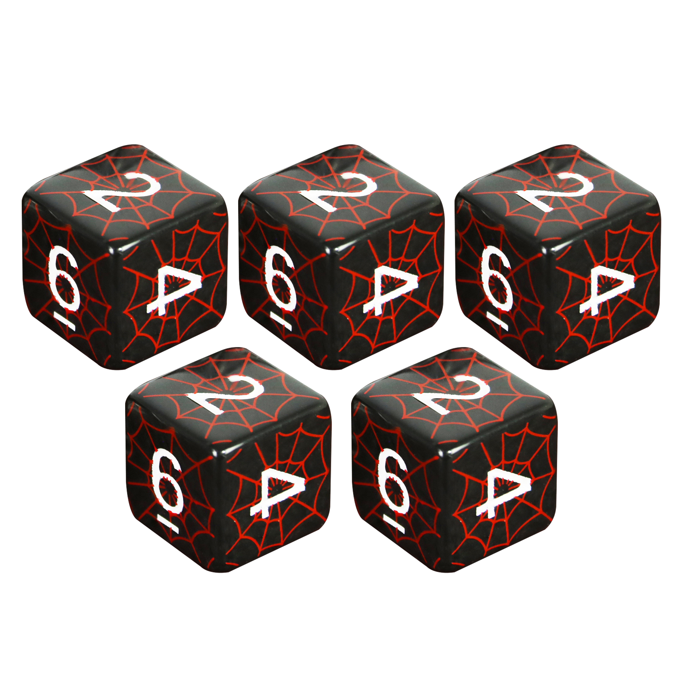 5pcs/set 6 Sided Dice D6 Digit - Board Game Web recension och pris