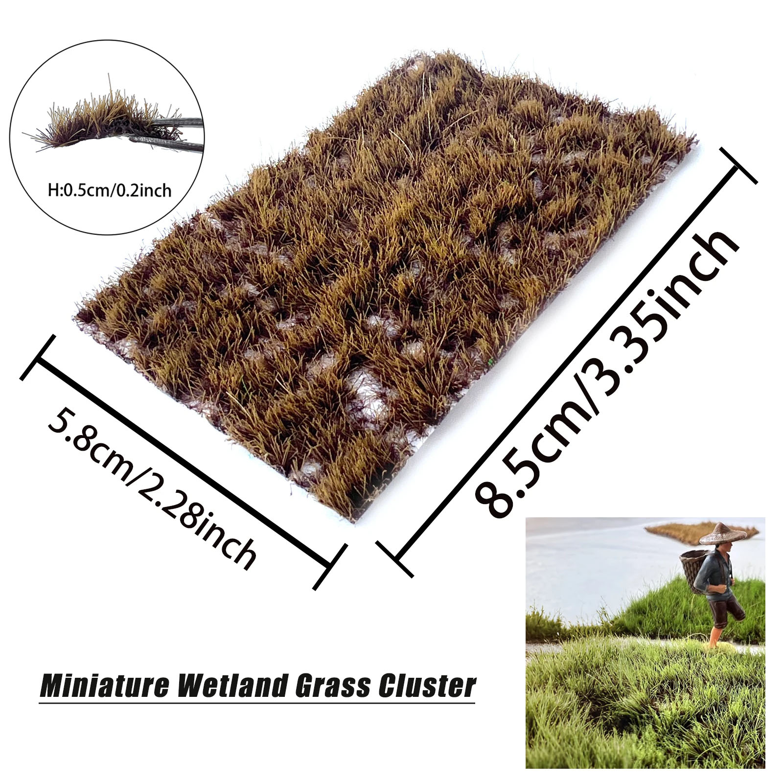 5mm Miniature Wetland Grass Cl - Board Game Ww2 recension och pris