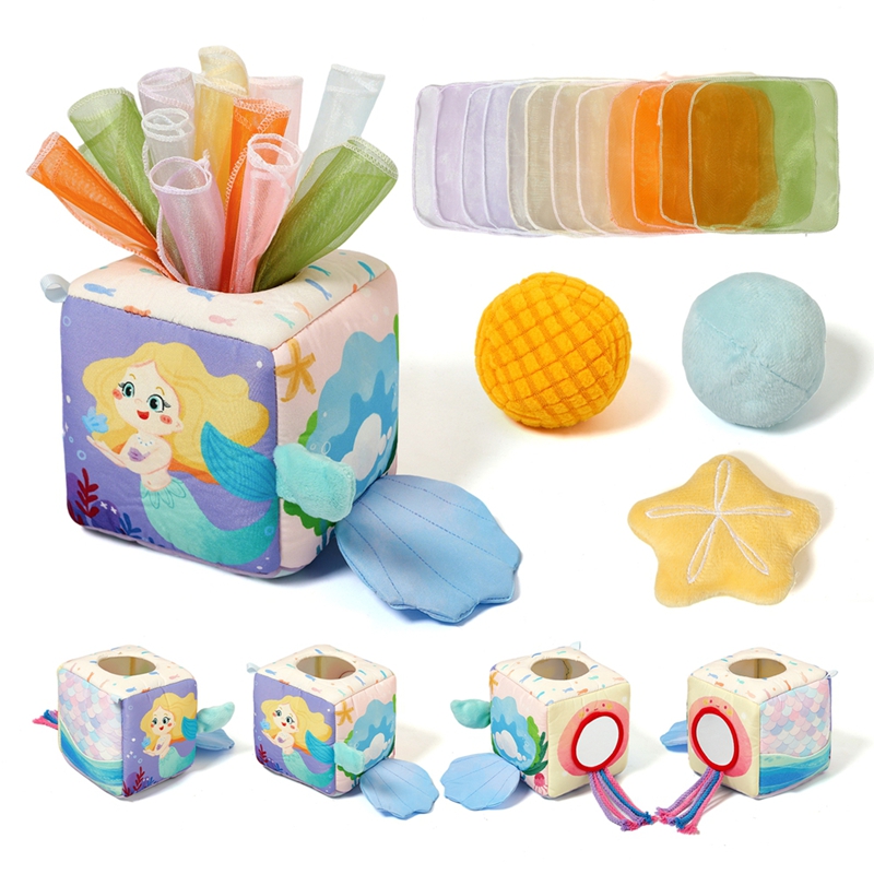Baby Montessori Toy cotton Mag - Board Game Organization recension och pris