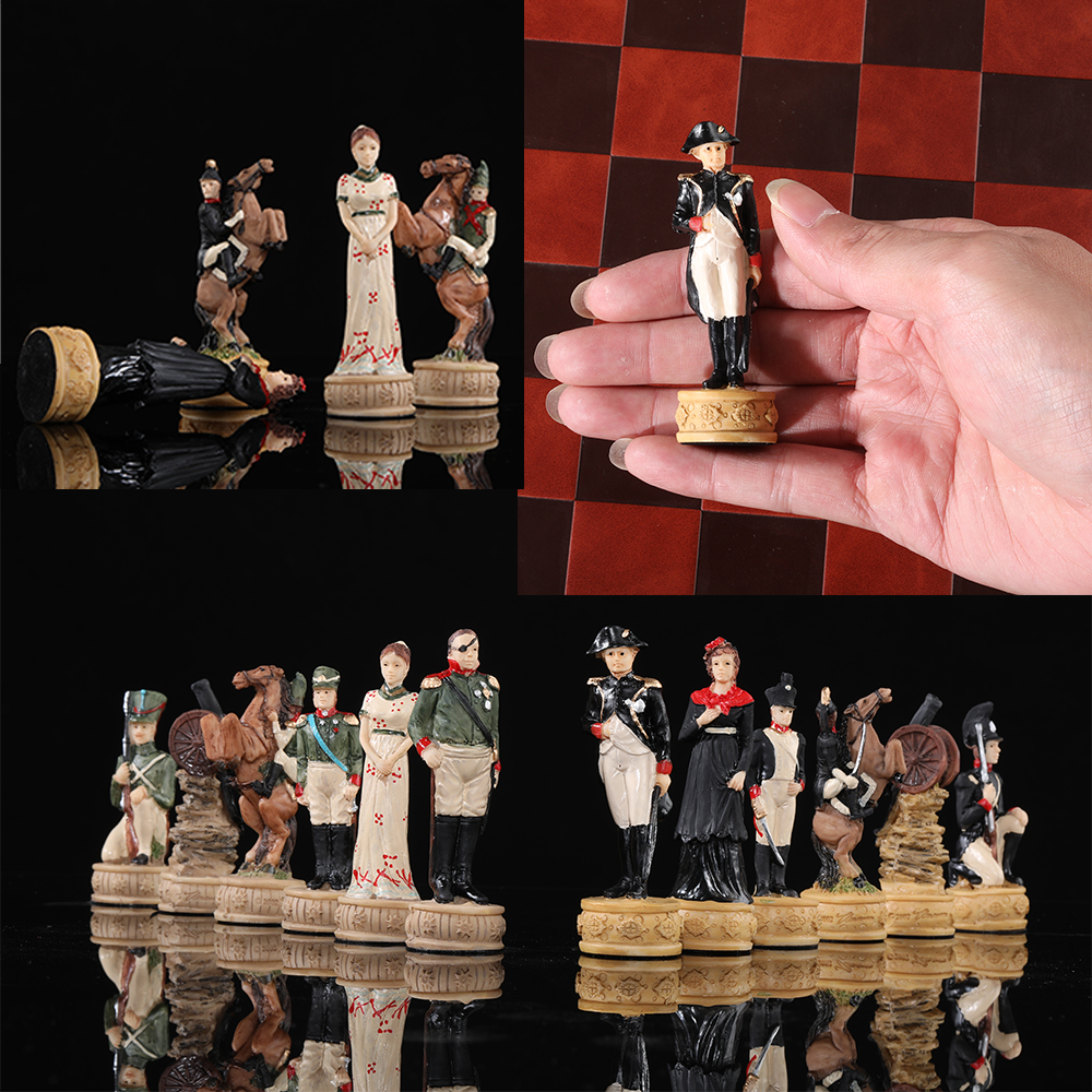 3D Character-themed Chess Set  - Board Game Ww2 recension och pris