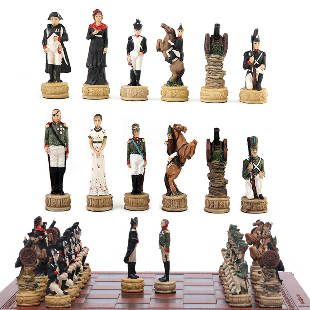 3D Character-themed Chess Set  - Board Game Ww2 recension och pris