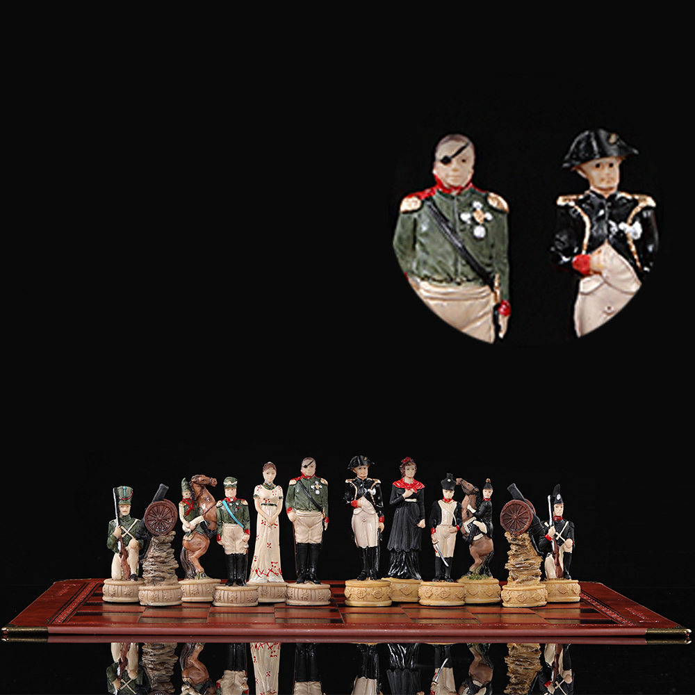 3D Character-themed Chess Set  - Board Game Ww2 recension och pris