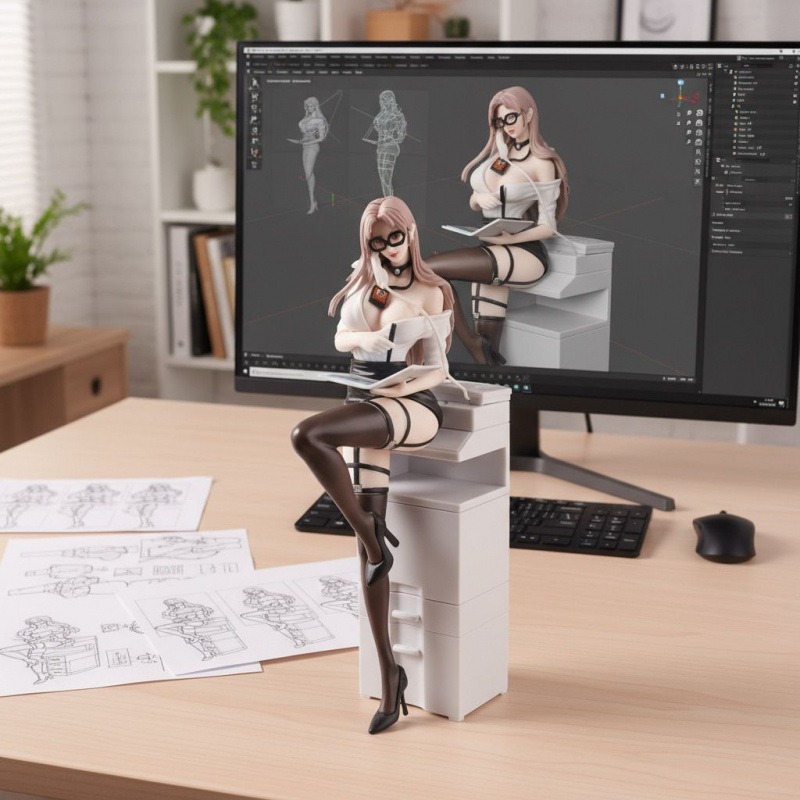 Hot Beautiful Girl bagged Figu - Board Game Wingspan recension och pris