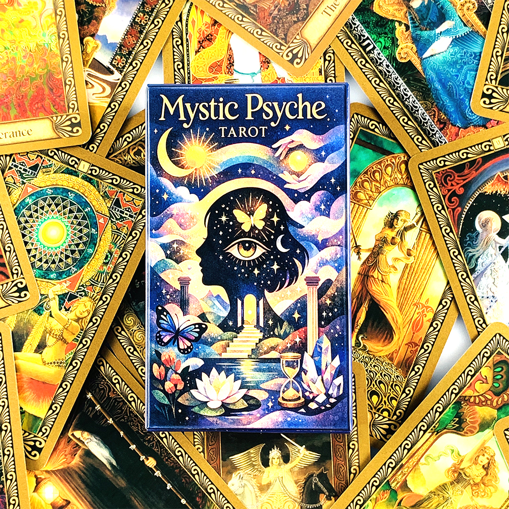 New Mystic Payche Tarot Cards  - Board Game Oracle recension och pris