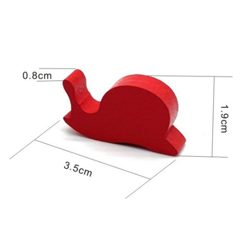 10pcs/set Snail Shaped Wooden  - Board Game Quoridor recension och pris
