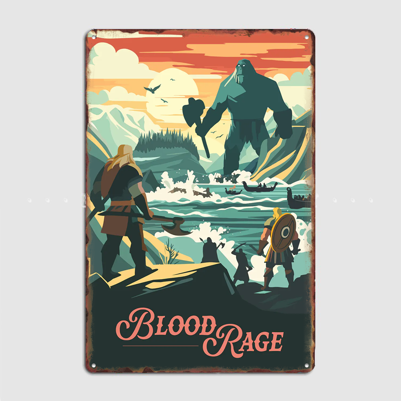 Blood Rage Board Game Inspired - Board Game Inspiration recension och pris