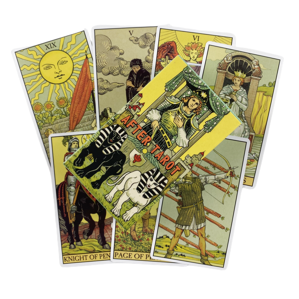 The Rider Of After Tarot Cards - Board Game Template recension och pris