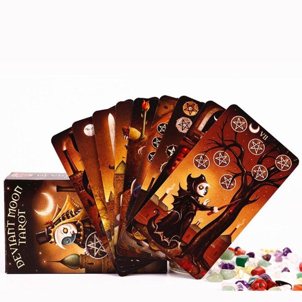 Deviant Moon Tarot Card | Big  - Board Game Oracle recension och pris