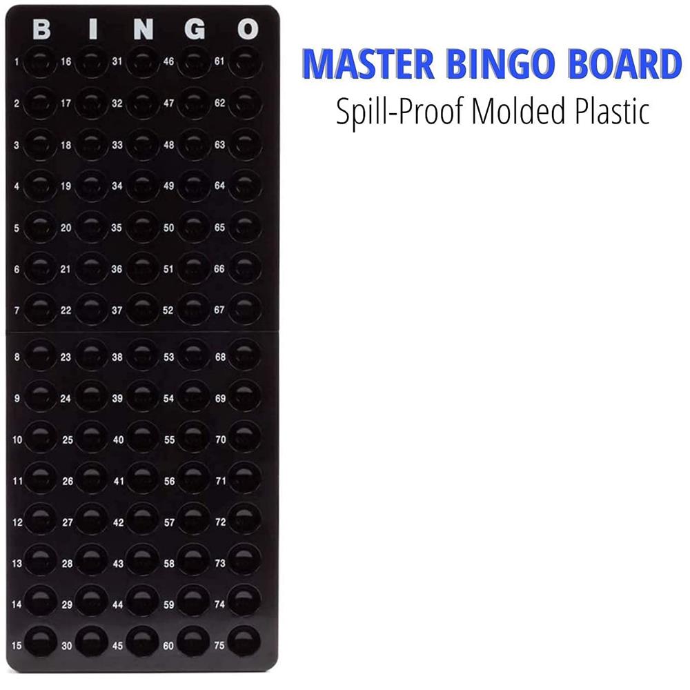 Bingo Supplies Set Metal Cage  - Board Game Night recension och pris