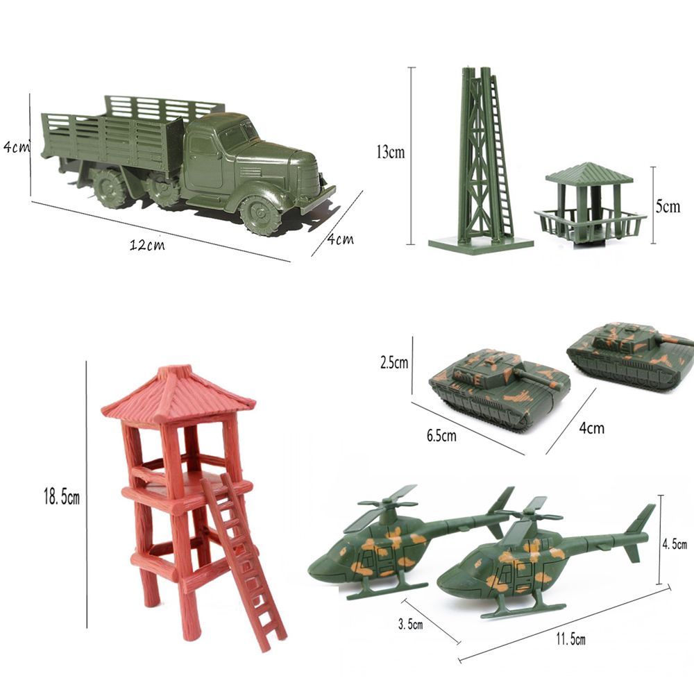 1Set Military Scene Accessorie - Board Game Ww2 recension och pris