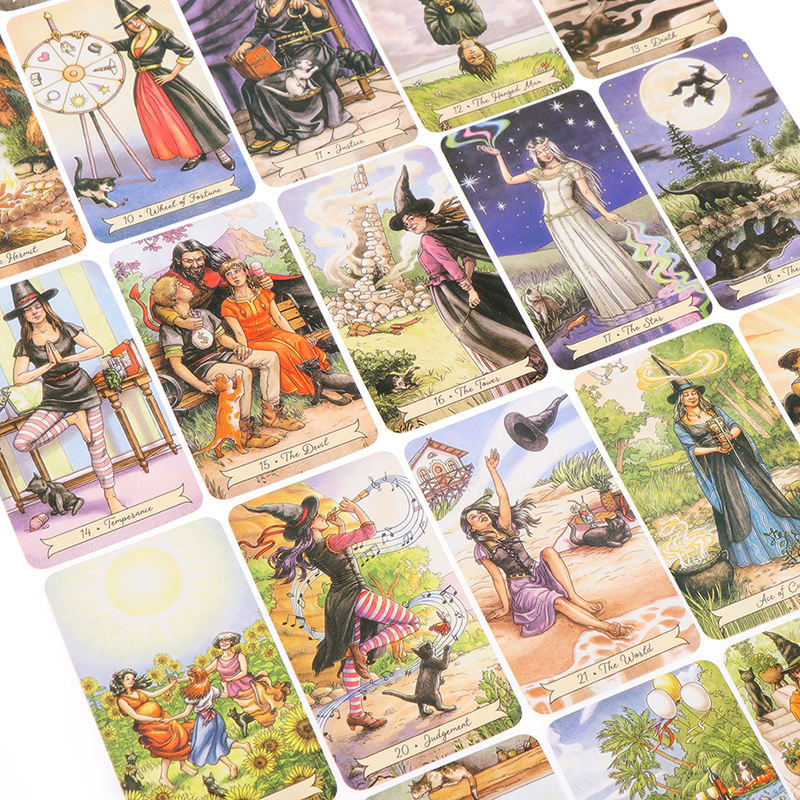 78Pcs/box Everyday Witch Tarot - Board Game Organization recension och pris