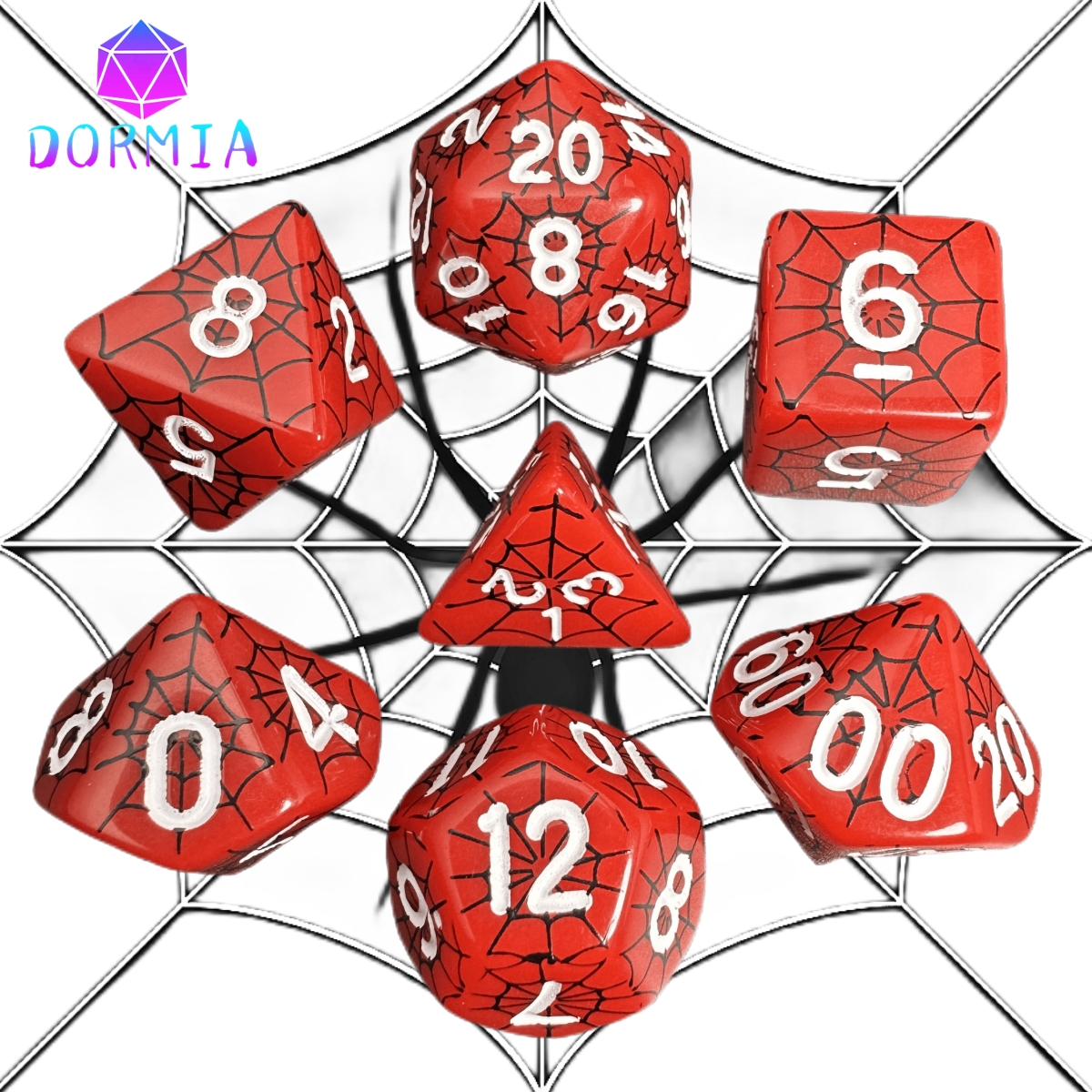 Polyhedral DND Dice Set in Spi - Board Game Web recension och pris