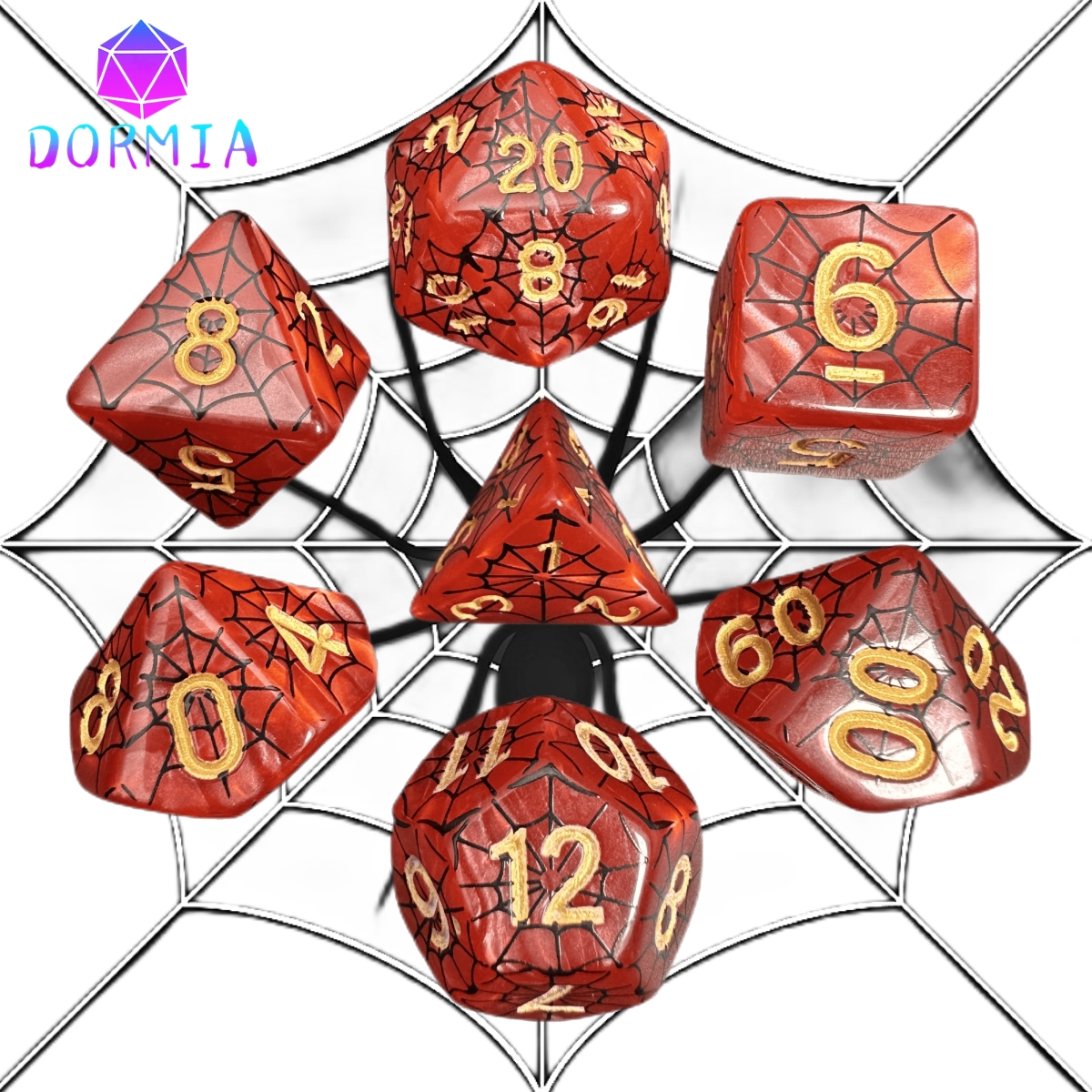 Polyhedral DND Dice Set in Spi - Board Game Web recension och pris