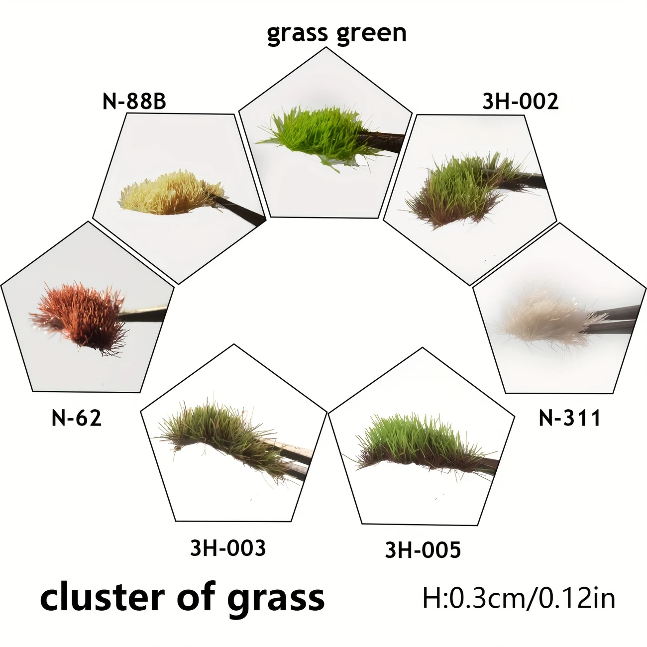 3mm Miniature Static Grass Tuf - Board Game Ww2 recension och pris