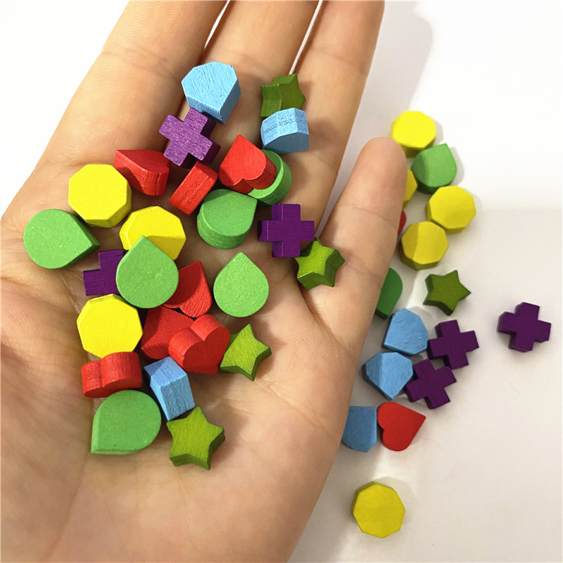 40Pcs 10mm Red Heart Shape Blu - Board Game Quoridor recension och pris