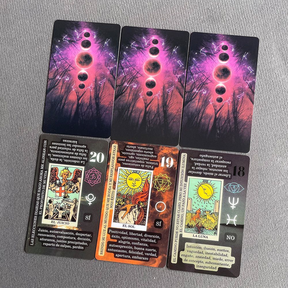 78pcs Leaning Tarot Cards Deck - Board Game Oracle recension och pris